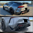 Toyota Supra 2019– Takapuskurin diffuusori V1 (Hiilikuitu) kuva 4