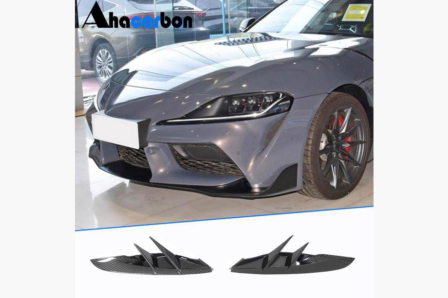 Toyota Supra 2019– Etupuskurin lipat (hiilikuitu) Image