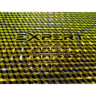 Tärinänvaimennusmatto ULTIMATE EXPERT COLD GOLD 2,1 mm (50x35 cm) kuva 2