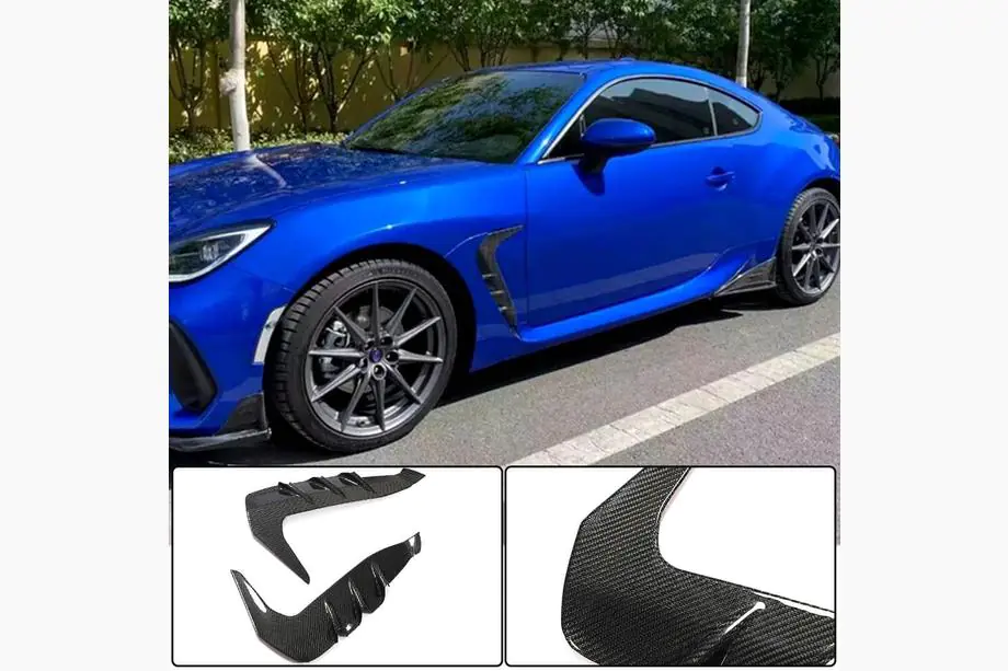 Subaru BRZ 2021– Lokasuojan peitelistat (Hiilikuitu) Image
