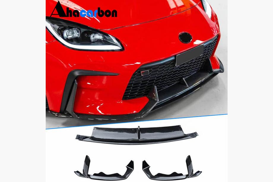 Subaru BRZ 2021– Etupuskurin hiilikuitulippa Lip V2 (2021-2023, Carbon) Image