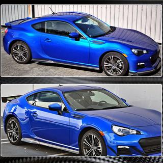Sivuhameet V1 (Hiilikuitu) Subaru BRZ 2012–2021 kuva 3