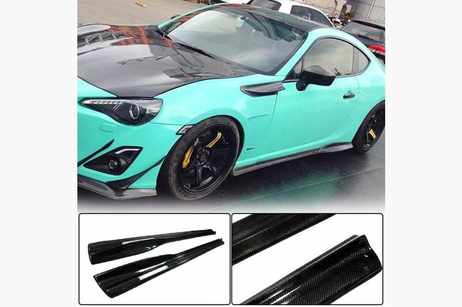 Subaru BRZ 2012–2021 Sivuhameet V1 (Hiilikuitu) Image