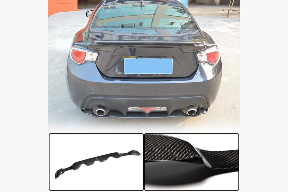 Subaru BRZ 2012–2021 Takapuskurin diffuusori V2 (Hiilikuitu) Image