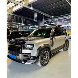 Lokasuojan levikkeet (Bushwacker, 6 kpl, hiilikuitu) Land Rover Defender 2019– kuva 2