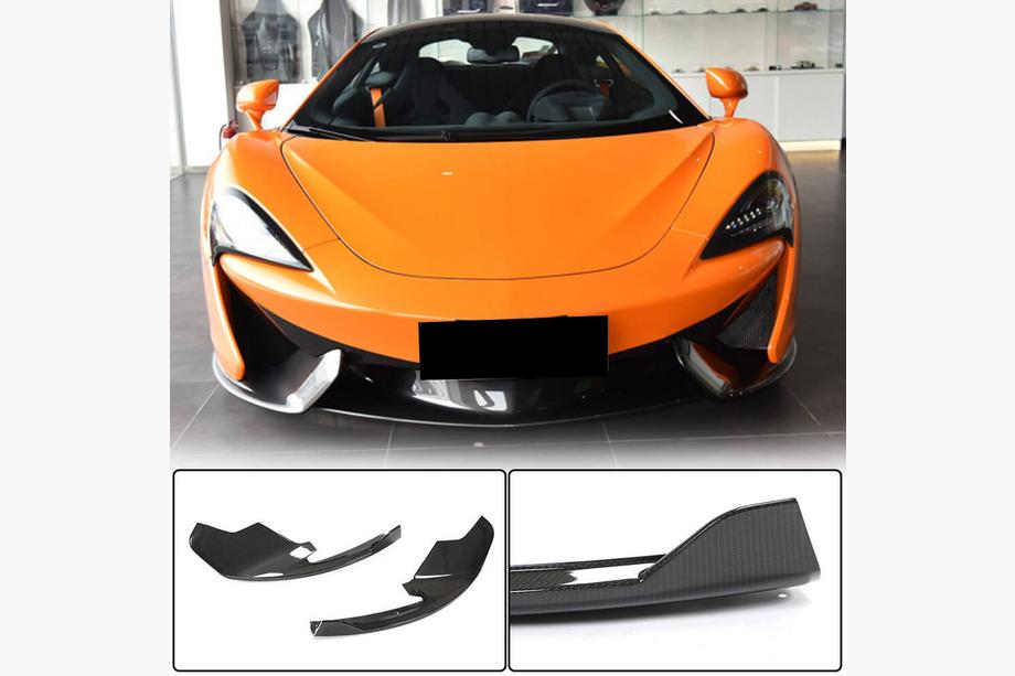 McLaren 540C/570S 2015–2020 Etupuskurin flaps-lipat (hiilikuitu) Image