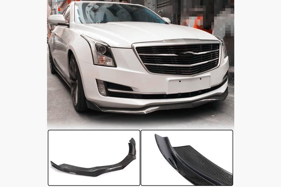 Cadillac ATS 2012–2019 Etupuskurin lip (Base, hiilikuitu) Image