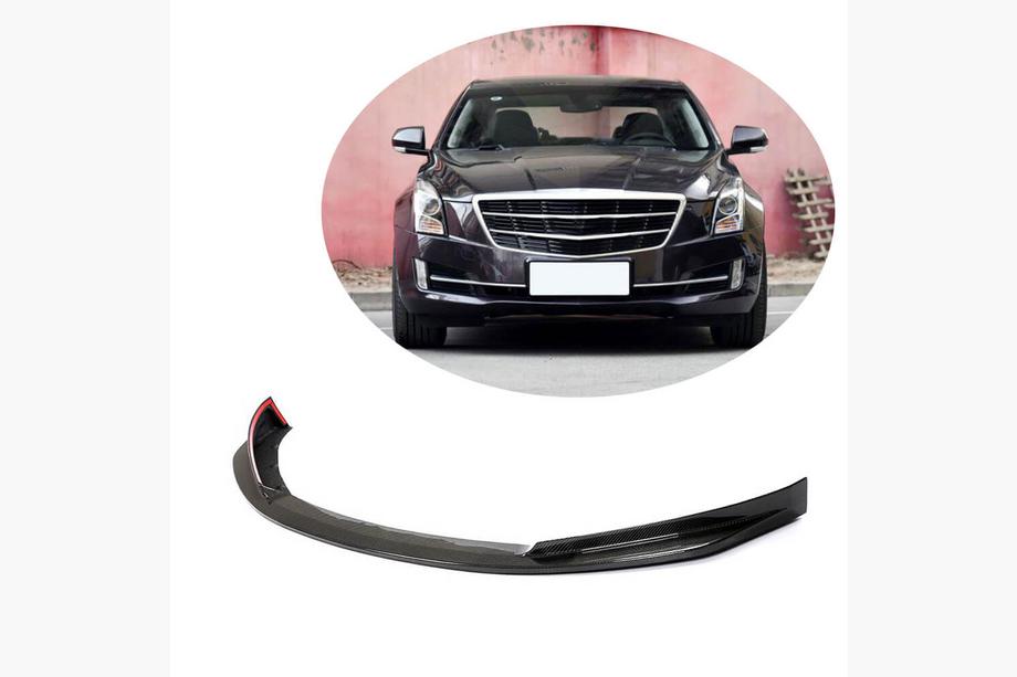 Cadillac ATS 2012–2019 Etupuskurin Lip-lista (Base 2015-2017, hiilikuitu) Image