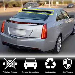 Takalasin visiiri (Hiilikuitu) Cadillac ATS 2012–2019 kuva 2