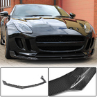 Jaguar F-Type 2013–2024 Etupuskurin lipa Lip (2013-2016, hiilikuitu) kuva 1