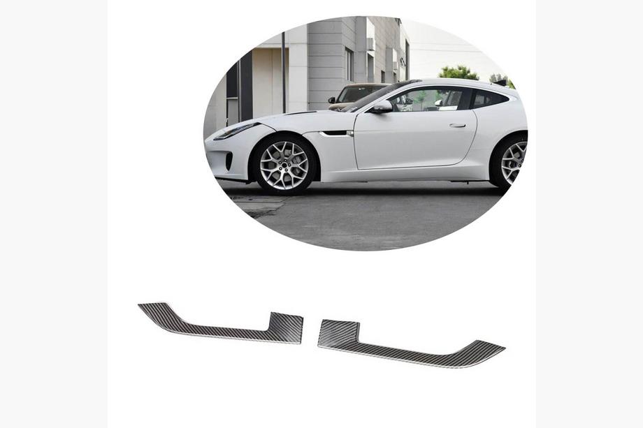 Jaguar F-Type 2013–2024 Etulokasuojien hiilikuitusuojat (2013-2016, hiilikuitu) Image