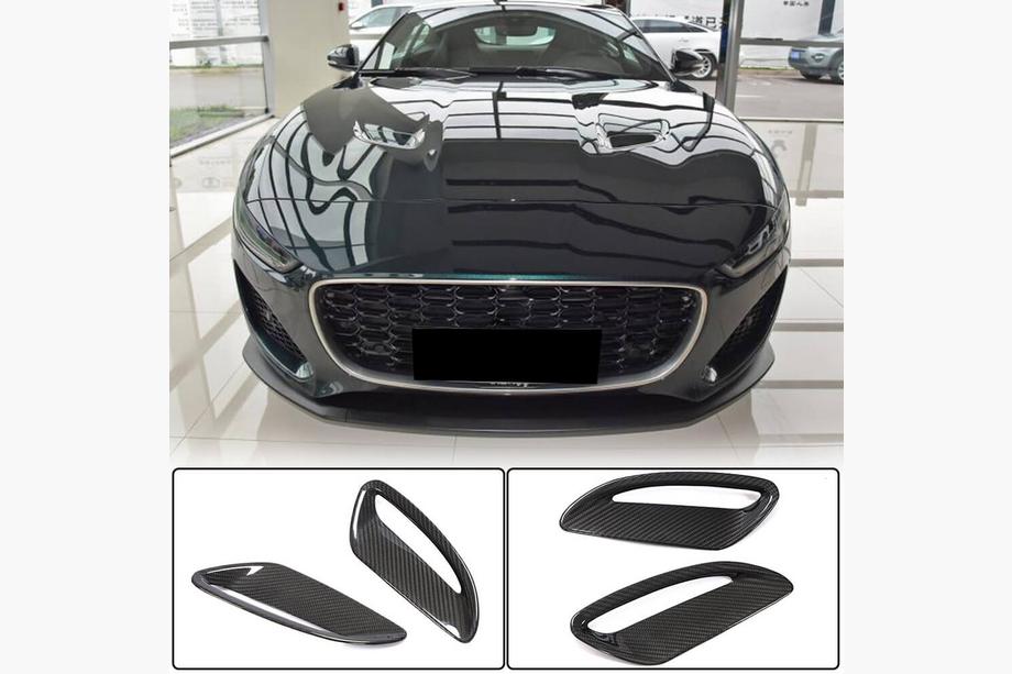 Jaguar F-Type 2013–2024 Konepellin koristelistat (2021+, hiilikuitu) Image