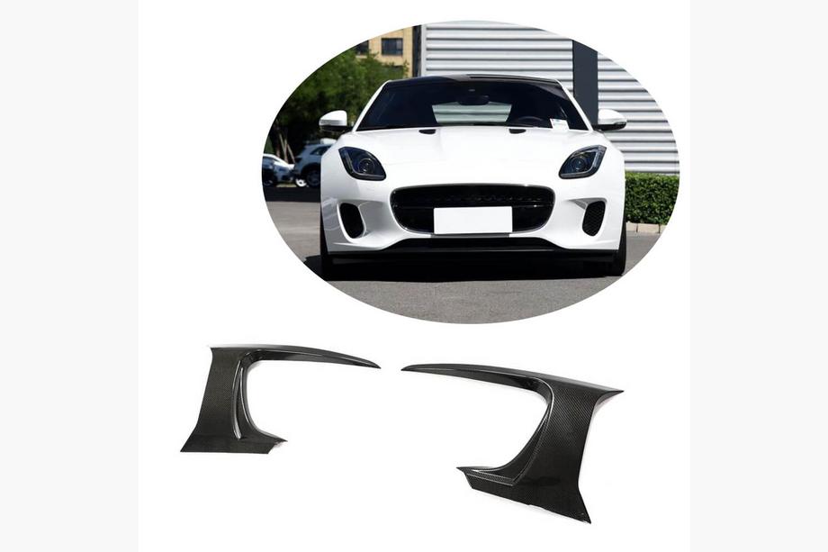 Jaguar F-Type 2013–2024 Hiilikuituiset etupuskurin listat (Base 2017-2019) Image