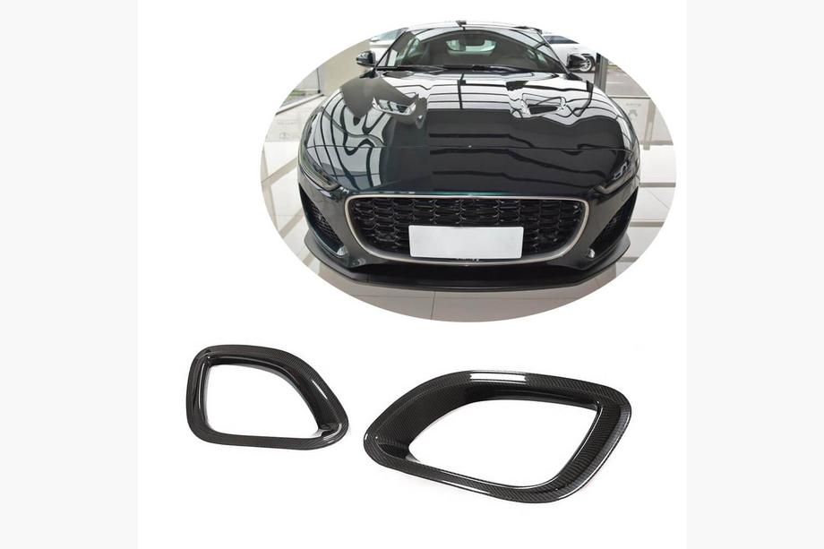 Jaguar F-Type 2013–2024 Etupuskurin hiilikuitusuojat (Base 2021+, carbon) Image