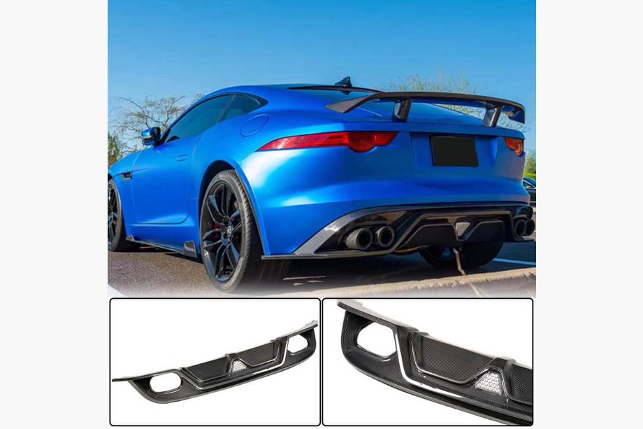 Jaguar F-Type 2013–2024 Takapuskurin diffuusori (2013-2019, hiilikuitu) Image