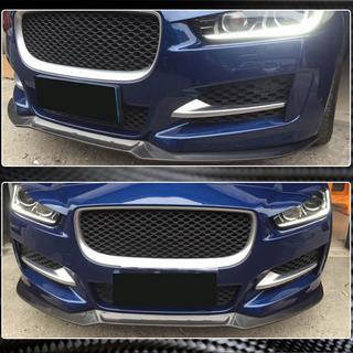 Etupuskurin lip spoileri (2015-2019, hiilikuitu) Jaguar XE 2016– kuva 4