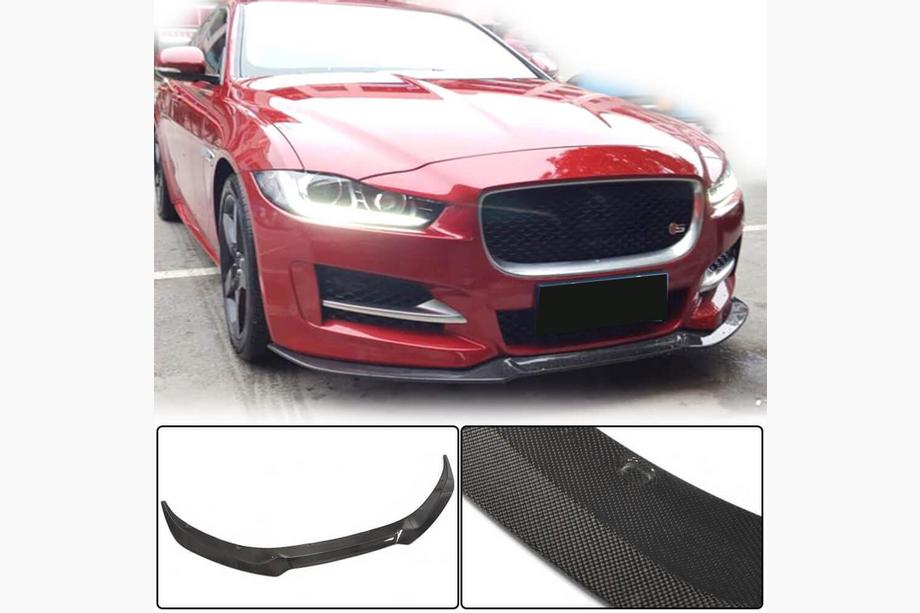 Jaguar XE 2016– Etupuskurin lip spoileri (2015-2019, hiilikuitu) Image