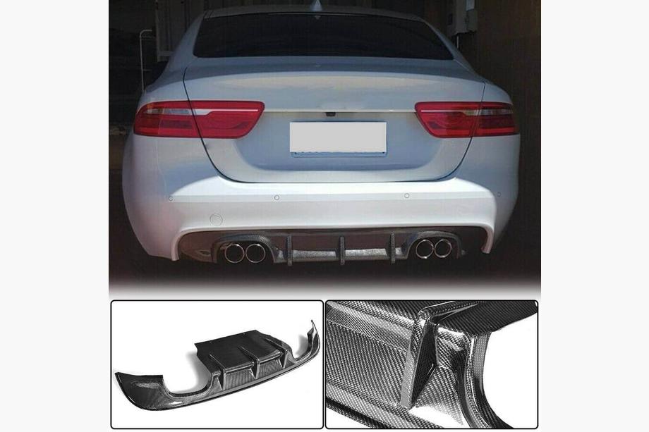 Jaguar XE 2016– Takapuskurin diffuusori V1 (2015-2019, Hiilikuitu) Image