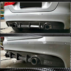Jaguar XE 2016– Takapuskurin diffuusori V2 (2015-2019, hiilikuitu) kuva 4