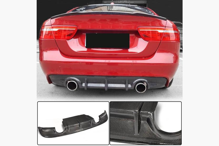 Jaguar XE 2016– Takapuskurin diffuusori V2 (2015-2019, hiilikuitu) Image