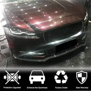 Etupuskurin lip Lip (2016-2020, hiilikuitu) Jaguar XF 2016– kuva 2