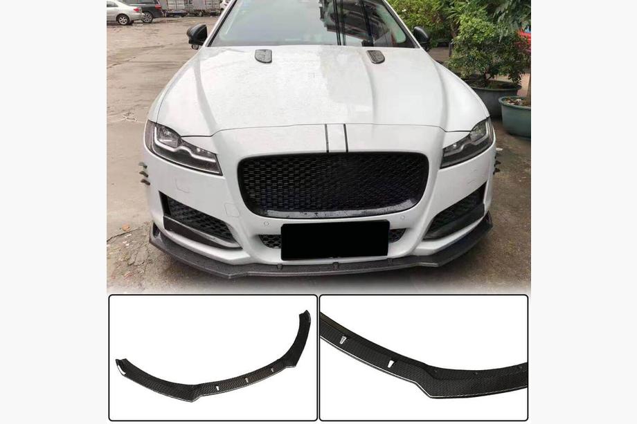 Jaguar XF 2016– Etupuskurin lip Lip (2016-2020, hiilikuitu) Image