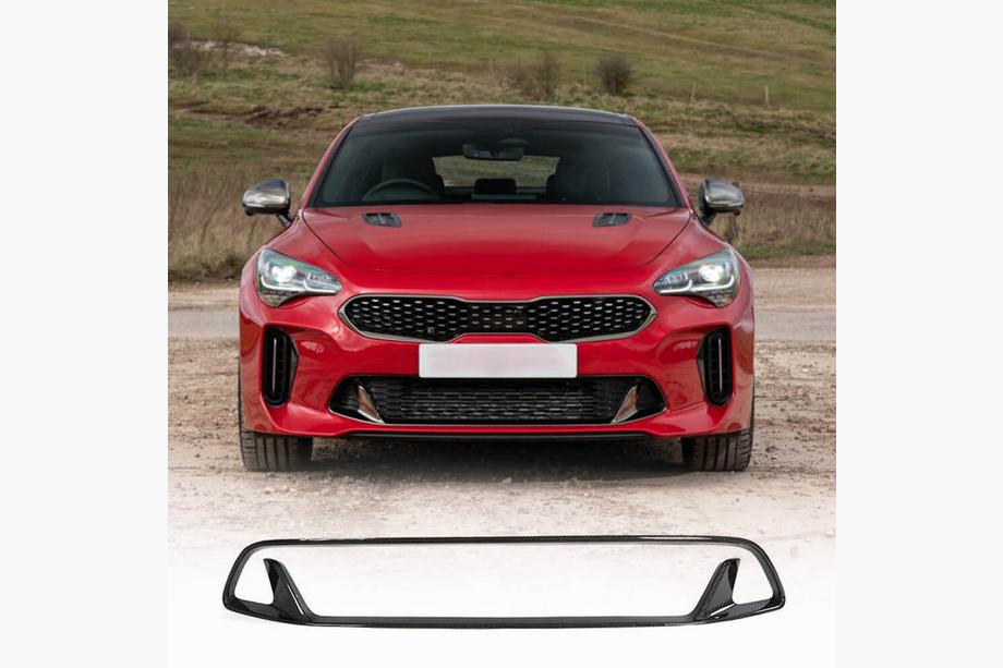 Kia Stinger 2017–2023 Puskurin ritilä (hiilikuitu) Image