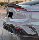 Kia Stinger 2017–2023 Takapuskurin suojalista (2017-2020, hiilikuitu) kuva 3