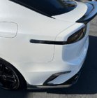 Kia Stinger 2017–2023 Takapuskurin suojalista (2017-2020, hiilikuitu) kuva 4