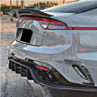 Takapuskurin suojalista (2017-2020, hiilikuitu) Kia Stinger 2017–2023 kuva 3