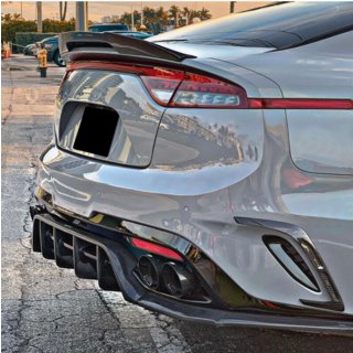 Takapuskurin suojalista (2017-2020, hiilikuitu) Kia Stinger 2017–2023 kuva 3