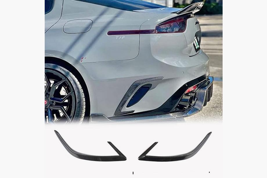 Kia Stinger 2017–2023 Takapuskurin suojalista (2017-2020, hiilikuitu) Image