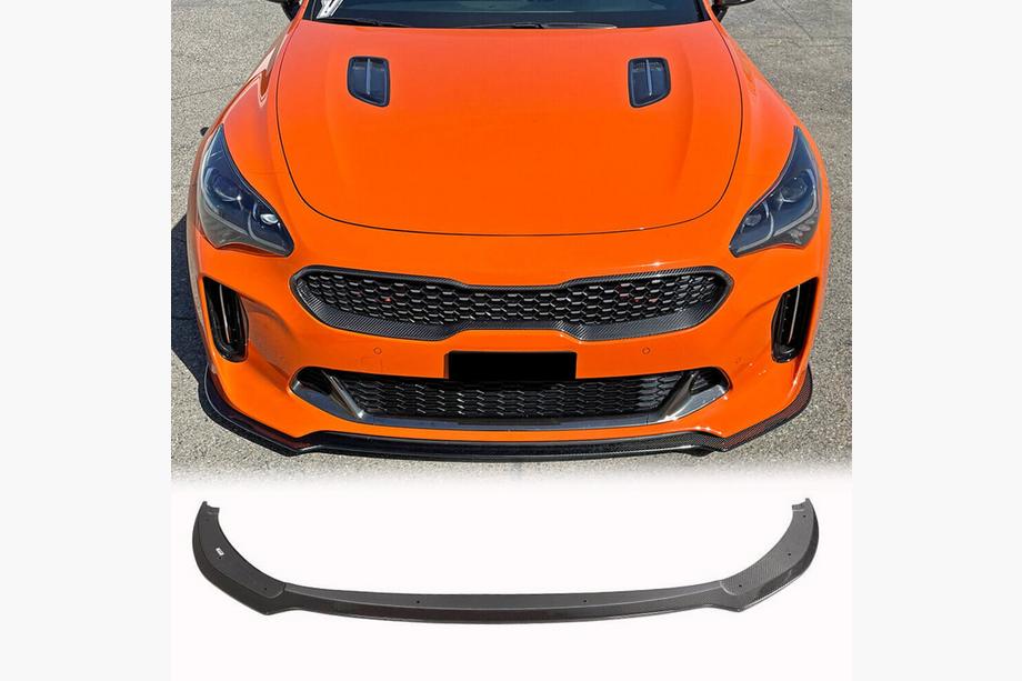 Kia Stinger 2017–2023 Etupuskurin lippo (Hiilikuitu) Image