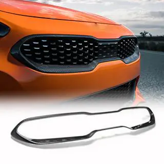 Jäähdyttimen säleikön kehys (hiilikuitu) Kia Stinger 2017–2023 kuva 1