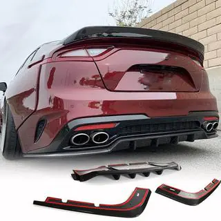 Takapuskurin diffuusori (hiilikuitu) Kia Stinger 2017–2023 kuva 1