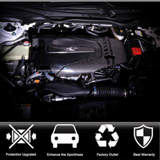 Moottorin kansi (hiilikuitu) Honda Civic Sedan X 2016–2021 kuva 2
