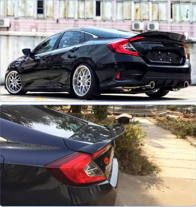 Honda Civic Sedan X 2016–2021 Spoileri (muovi) kuva 2
