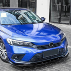 Honda Civic Sedan 2021– Etupuskurin lippoileri Lip V1 (muovi) kuva 2