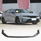 Honda Civic HB 2021– Etupuskurin lipa Lip V3 (hiilikuitu) kuva 1
