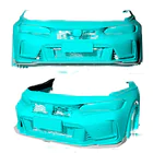Honda Civic HB 2021– Etupuskurin lipa Lip V3 (hiilikuitu) kuva 2
