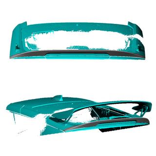Spoileri (hiilikuitu) Honda Civic HB 2021– kuva 2