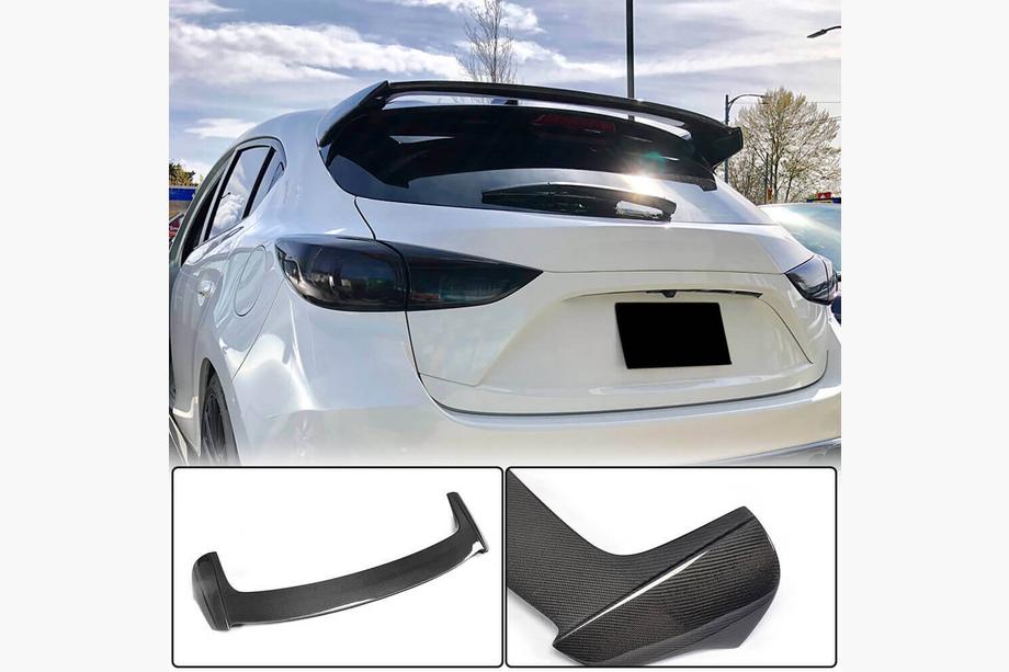 Mazda 3 2013–2019 Spoileri V1 (HB, hiilikuitu) Image