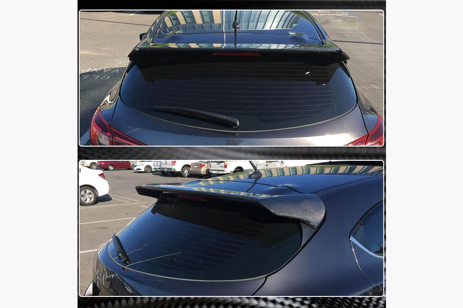Mazda 3 2013–2019 Spoileri V1 (HB, hiilikuitu) Kuva 4