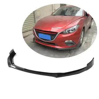 Etupuskurin lip-spoileri, hiilikuitu Lip (2014-2016, Carbon) Mazda 3 2013–2019 kuva 1