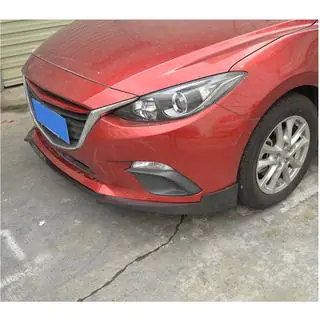 Etupuskurin lip-spoileri, hiilikuitu Lip (2014-2016, Carbon) Mazda 3 2013–2019 kuva 4
