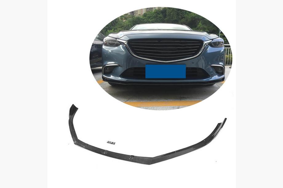 Mazda 6 2012–2024 Etupuskurin lippa Lip V2 (2017-2019, hiilikuitu) Image