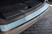 Nissan X-trail T33/Rogue 2022– Carmos takapuskurin suojalista (e-Power, ruostumaton teräs, matta) kuva 7