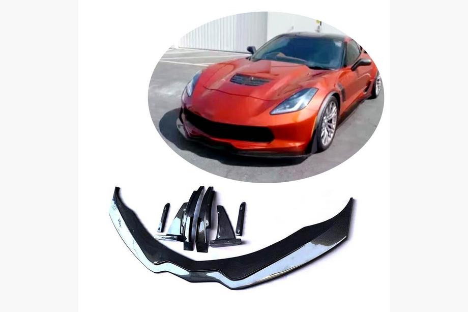 Chevrolet Corvette C7 2013–2019 Etupuskurin lipa (2013-2017, hiilikuitu) Image