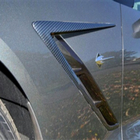 Chevrolet Corvette C7 2013–2019 Hiilikuituiset etulokasuojan suojat (2013-2017) kuva 1