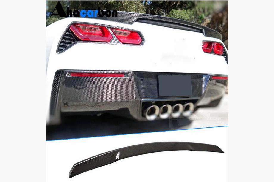 Chevrolet Corvette C7 2013–2019 Spoileri (hiilikuitu) Image
